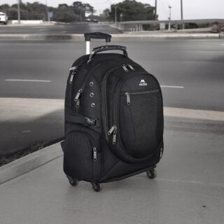 Σακίδιο πλάτης Τροχήλατο 55L Laptop 15.6” Matein 1271 μαύρο