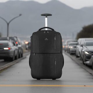 Σακίδιο πλάτης Τροχήλατο 40L Laptop 17,3” Matein 1700 μαύρο