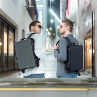 Bange 7252 Μαύρο 11L Σακίδιο Πλάτης Laptop 14”