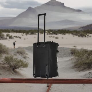 Diplomat Σακ Βουαγιάζ με Ρόδες με χωρητικότητα 51lt σε Μαύρο χρώμα