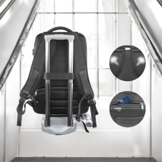 Matein Σακίδιο πλάτης 40L Laptop 17.3” Matein 6039 μαύρο