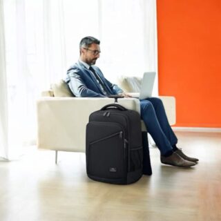 Σακίδιο πλάτης Τροχήλατο 45L Laptop 17.3” Matein 1433 μαύρο