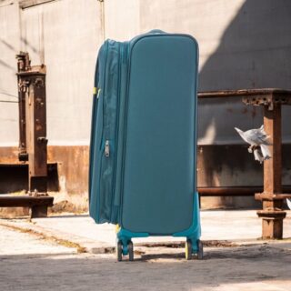 Βαλίτσα trolley Cardinal μεσαία μεγάλη 5100 60/70cm πετρόλ