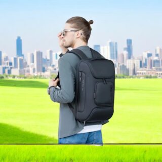 Bange 7216 Plus Μαύρο 23L Σακίδιο Laptop 15.6” Αδιάβροχο