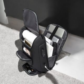 Bange 7216 Plus Μαύρο 23L Σακίδιο Laptop 15.6” Αδιάβροχο