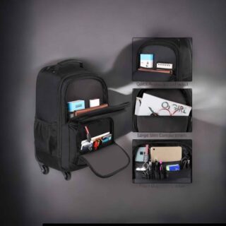 Matein Σακίδιο πλάτης Τροχήλατο 45L Laptop 17” Matein 1212