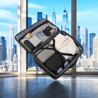 Σακίδιο πλάτης 40L Travel 17.3” Matein 1159 μαύρο