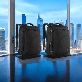 Σακίδιο πλάτης 40L Travel 17.3” Matein 1159 μαύρο