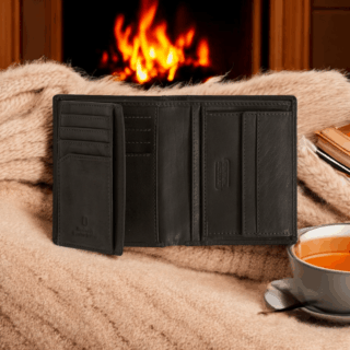 403-705-60 (010333) Πορτοφόλι όρθιο camel active dust Μαύρο