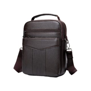 Δερμάτινο τσαντάκι ώμου Cardinal 7456 coffee