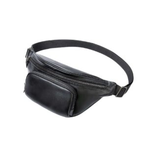 Δερμάτινο τσαντάκι μέσης Cardinal 9233 black