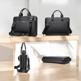 Cardinal Δερμάτινος Χαρτοφύλακας 7355 Μαύρο