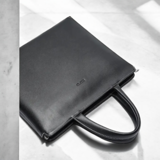 Δερμάτινος χαρτοφύλακας 14″ Bopai 11-121681 μαύρο