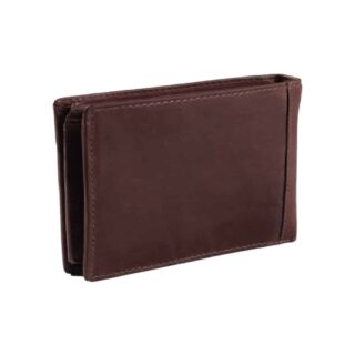 chesterfield brand C08.0201-024 Πορτοφόλι Δέρματος Καφέ σκούρο