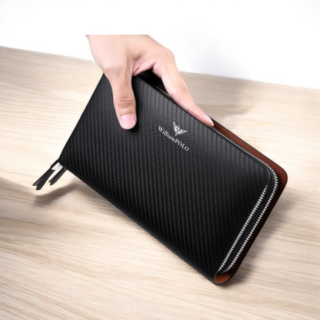 Δερμάτινο Ανδρικό πορτοφόλι William Polo 170 black