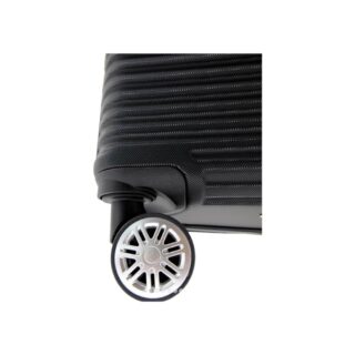 Βαλίτσα σκληρή 4 ρόδες Diplomat Seagull SG176-61-BLACK Medium Black