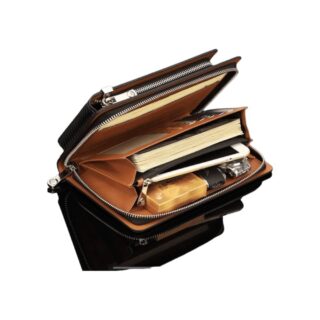 Δερμάτινο Ανδρικό πορτοφόλι William Polo 212161 black