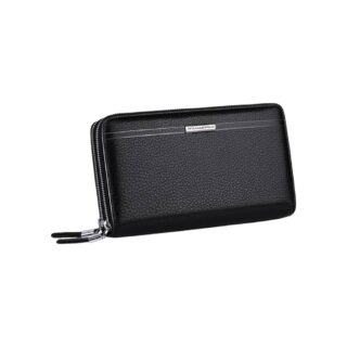 Δερμάτινο Ανδρικό πορτοφόλι William Polo 163(LARGE) black