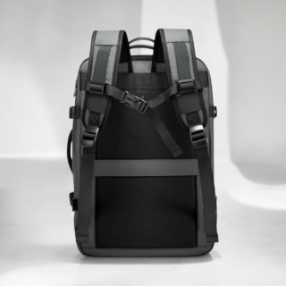 Bange 1908 Plus Γκρι 49L Σακίδιο Πλάτης Laptop 17.3” Επεκτάσιμο