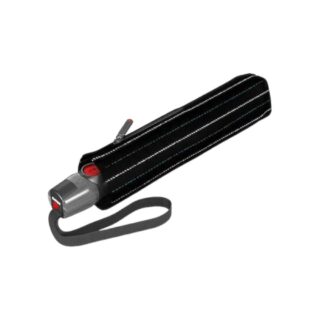 Knirps T.200 Αυτόματη Ομπρέλα Βροχής Σπαστή Μαύρη