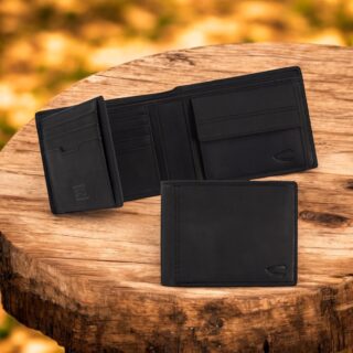 277-703-60 Πορτοφόλι πλάγιο CAMEL ACTIVE VIETNAM Black