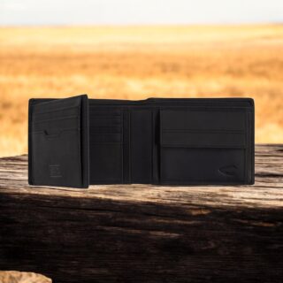 277-703-60 Πορτοφόλι πλάγιο CAMEL ACTIVE VIETNAM Black