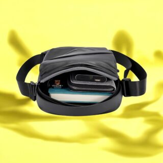 Bange 2875 Τσαντάκι Ώμου Χιαστί Crossbody Μαύρο