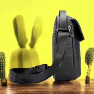 Bange 2875 Τσαντάκι Ώμου Χιαστί Crossbody Μαύρο