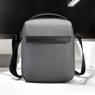 Bange 2875 Τσαντάκι Ώμου Χιαστί Crossbody Γκρι