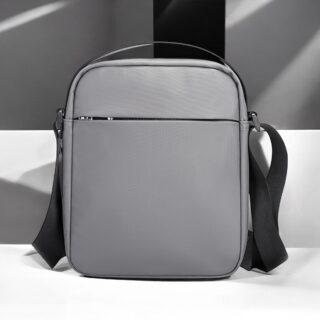 Bange 2875 Τσαντάκι Ώμου Χιαστί Crossbody Γκρι
