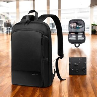 Bange 77115 Plus Σακίδιο Πλάτης Μαύρο 24L για Laptop 17.3”