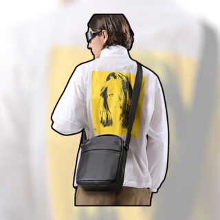 Bange 2876 Τσαντάκι Ώμου Χιαστί Crossbody Μαύρο