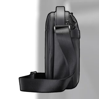 Bange 2876 Τσαντάκι Ώμου Χιαστί Crossbody Μαύρο