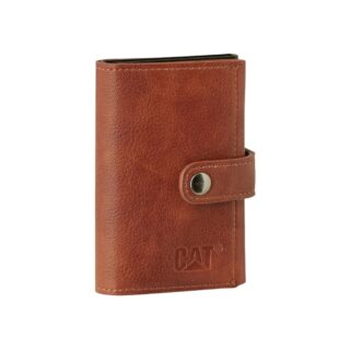 Δερμάτινο Ανδρικό πορτοφόλι/Καρτοθήκη Caterpillar 84365-529