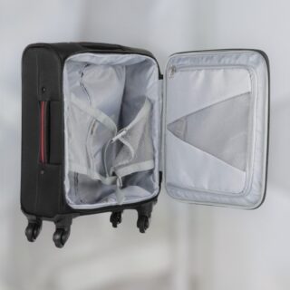 Diplomat Σετ Βαλίτσες 3τμχ σε Μαύρο χρώμα zc6040