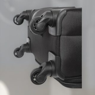 Diplomat Σετ Βαλίτσες 3τμχ σε Μαύρο χρώμα zc6040