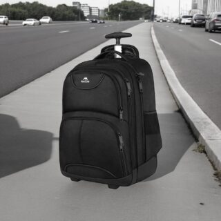 Σακίδιο πλάτης Τροχήλατο 45L Laptop 18” Matein 1178 μαύρο