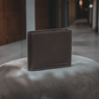 Πορτοφόλι Δέρματος Καφέ Ραλφ chesterfield μικρό