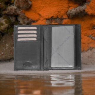 Chesterfield C08.017400 Μαύρο Δερμάτινο Ανδρικό Πορτοφόλι