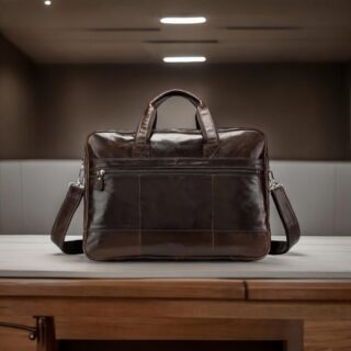 Cardinal Δερμάτινος Χαρτοφύλακας 7320 Coffee