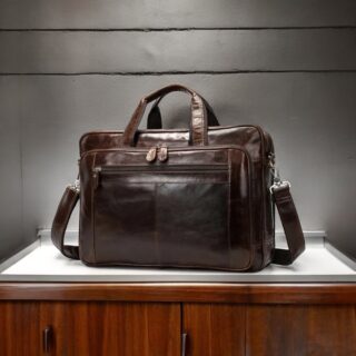 Cardinal Δερμάτινος Χαρτοφύλακας 7320 Coffee