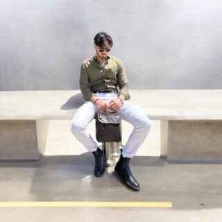 Cardinal 8870 Δερμάτινο Τσαντάκι Ώμου Καφέ