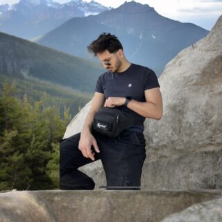 Τσαντάκι μέσης Cardinal MT1059 μαύρο