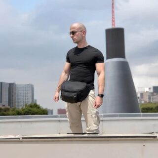 Τσαντάκι μέσης Cardinal MT1224 μαύρο