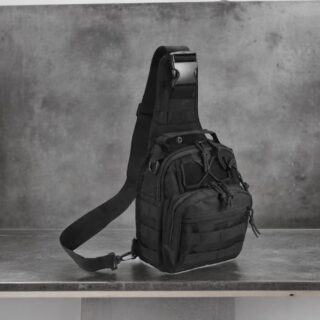 Τσαντάκι ώμου χιαστί crossbody Cardinal MT1050 μαύρο