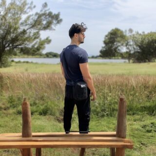 Τσαντάκι Ώμου Cardinal MT1093 μαύρο