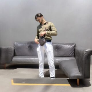 Δερμάτινο τσαντάκι ώμου Cardinal 7362 καφέ