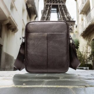 Δερμάτινο τσαντάκι ώμου Cardinal 7362 καφέ