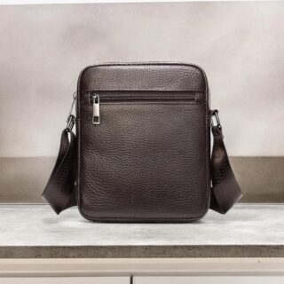 Δερμάτινο τσαντάκι ώμου Cardinal 7362 καφέ