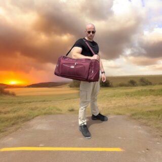 Σακ βουαγιάζ Cardinal 65cm 1300/403 μπορντό